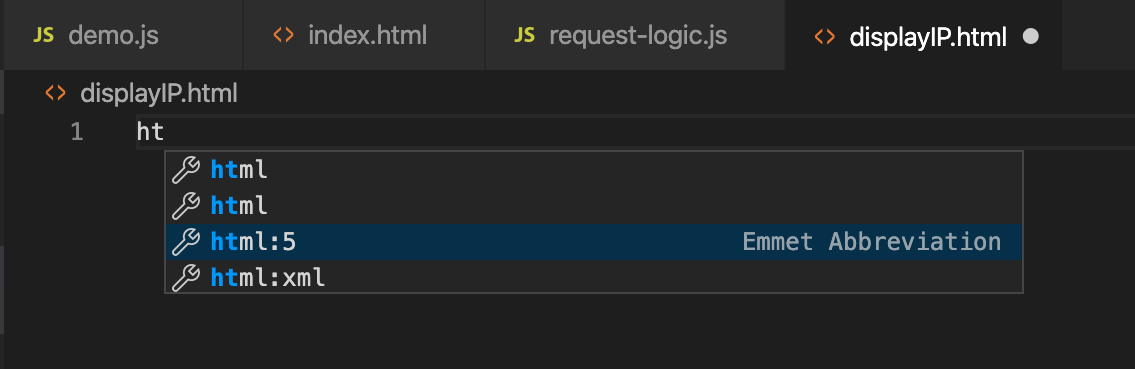 Display IP address – Computer and Languages